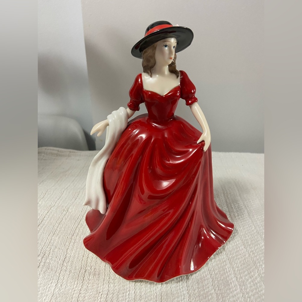 Red and White Sculpture Art Piece